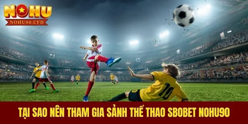 Tại sao nên tham gia sảnh thể thao Sbobet NOHU90