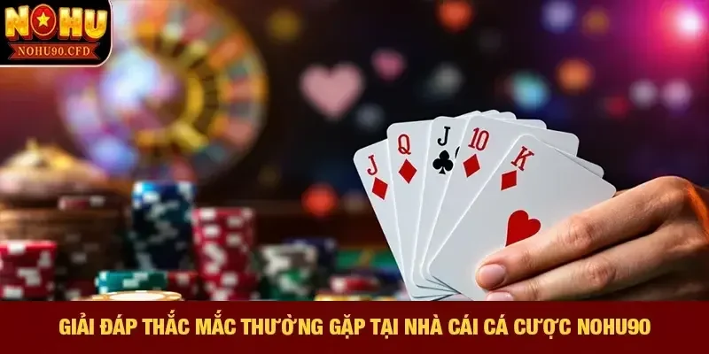 Giải đáp thắc mắc thường gặp tại nhà cái cá cược NOHU90